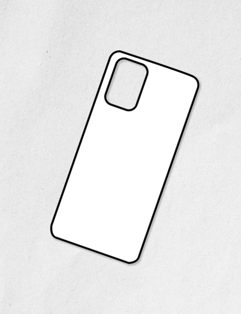 Coque de protection vierge pour smartphones Xiaomi et Huawei, support d'impression par transfert thermique.