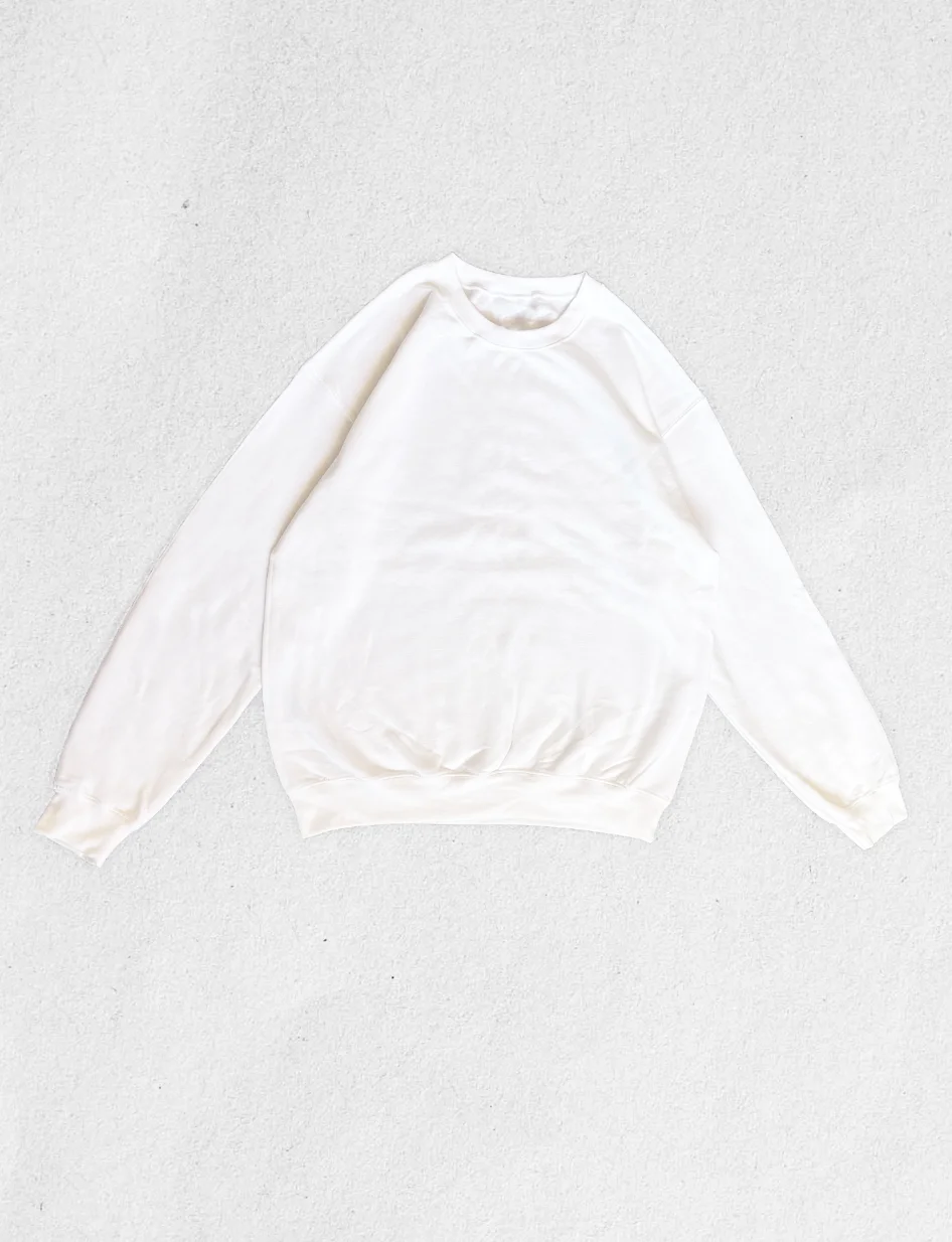 Sweat col rond brodé personnalisé – Image 2