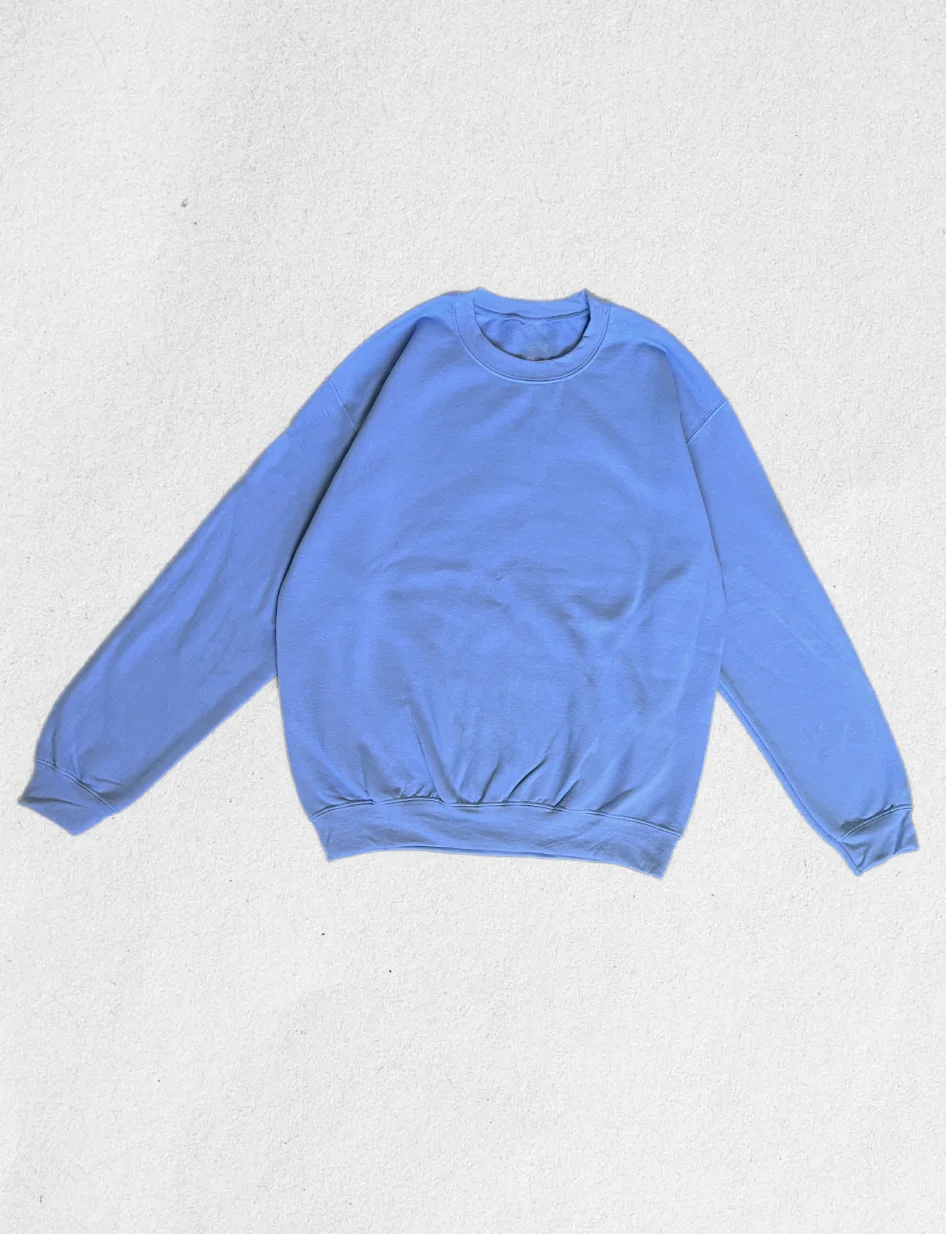 Sweat col rond brodé personnalisé – Image 8