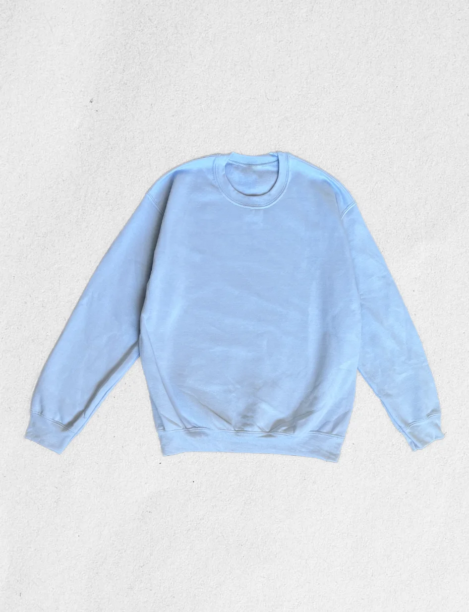 Sweat col rond brodé personnalisé – Image 9