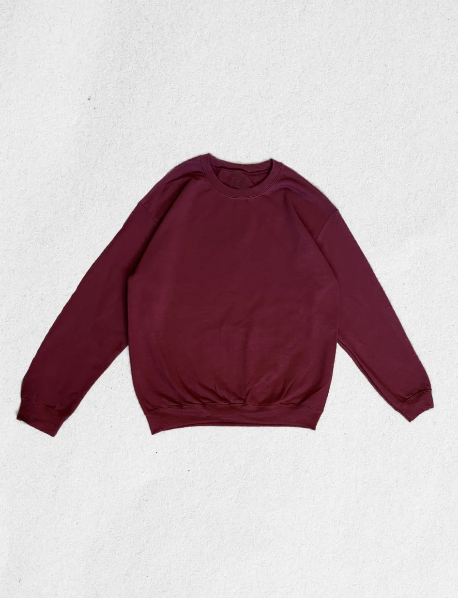 Sweat col rond brodé personnalisé – Image 7