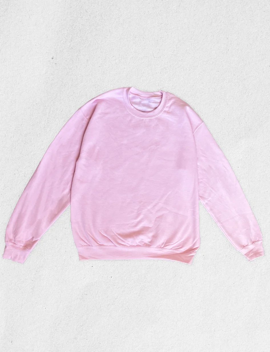 Sweat col rond brodé personnalisé – Image 5