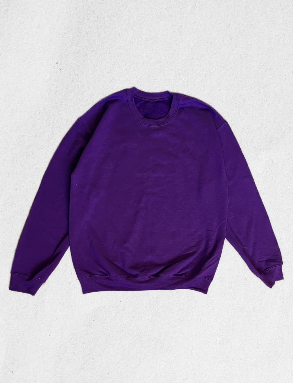 Sweat col rond brodé personnalisé – Image 6